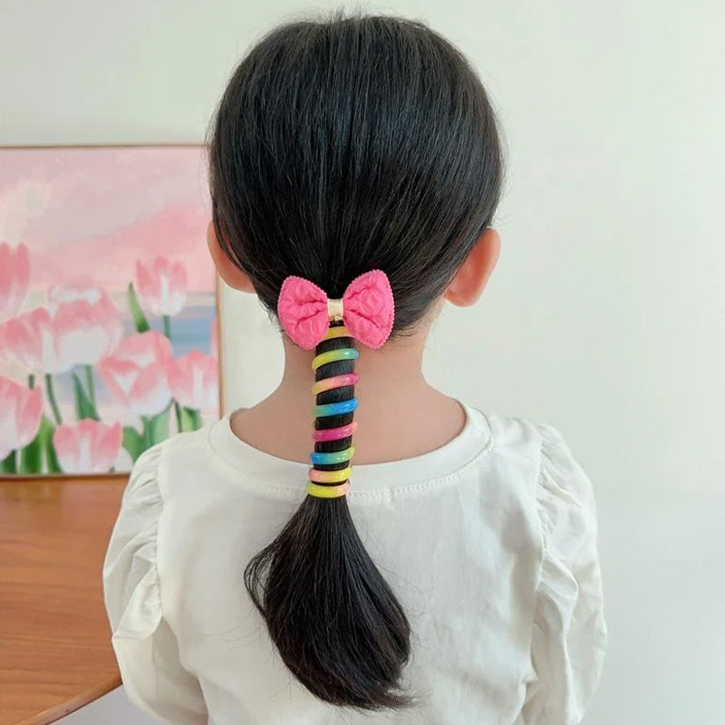 2+2 GRATIS | Twistlets™ Bunte Telefon-Draht-Haarbänder