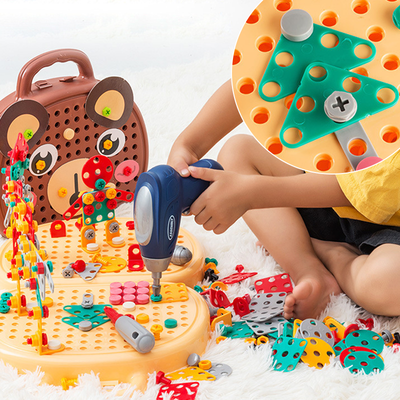 CreateBox™ - Kreatives Spielzeug für Kinder, das Fantasie und Fähigkeiten fördert