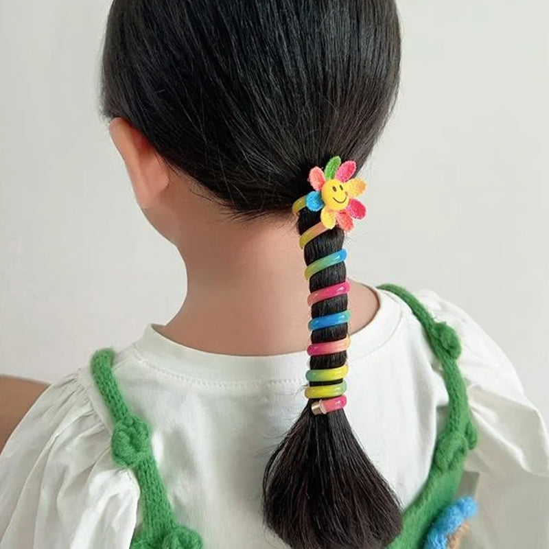 2+2 GRATIS | Twistlets™ Bunte Telefon-Draht-Haarbänder