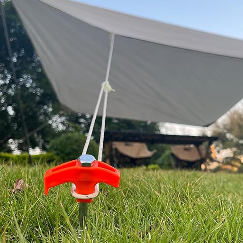 4+4 GRATIS | TwistPegs™ - Sichern Sie Ihr Zelt schnell