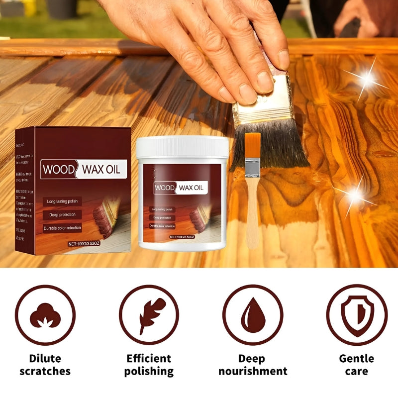1+1 GRATIS | Wood Wax Oil™ — Schützen Sie Ihr Holz mit strahlender, lang anhaltender Schönheit