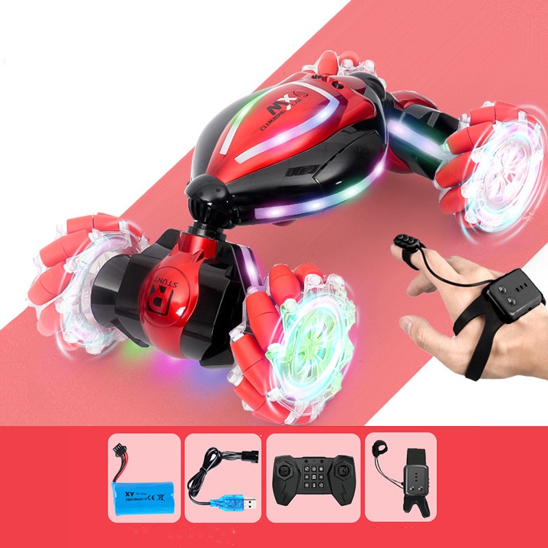 Ferngesteuertes Stunt-Auto + Gesten-Sensor™ - Kontrollieren Sie den Nervenkitzel!