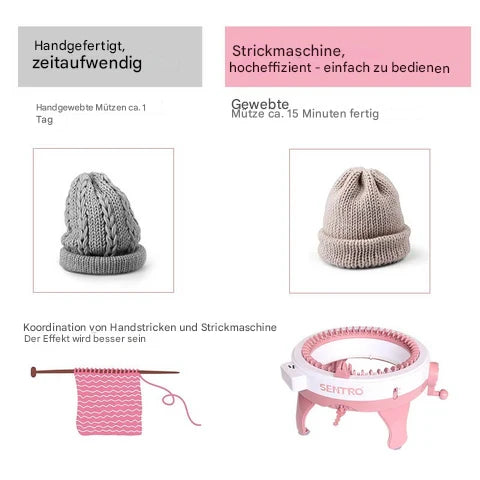 KnitStarter Kit™ – Schöne, gleichmäßige Maschen ganz einfach Stricken