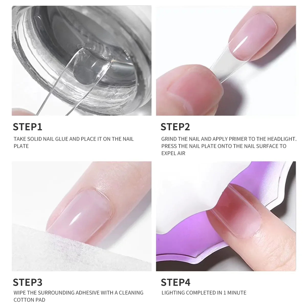1+1 GRATIS | NailLock™ — Felsenfester Nagelkleber, der den ganzen Tag hält