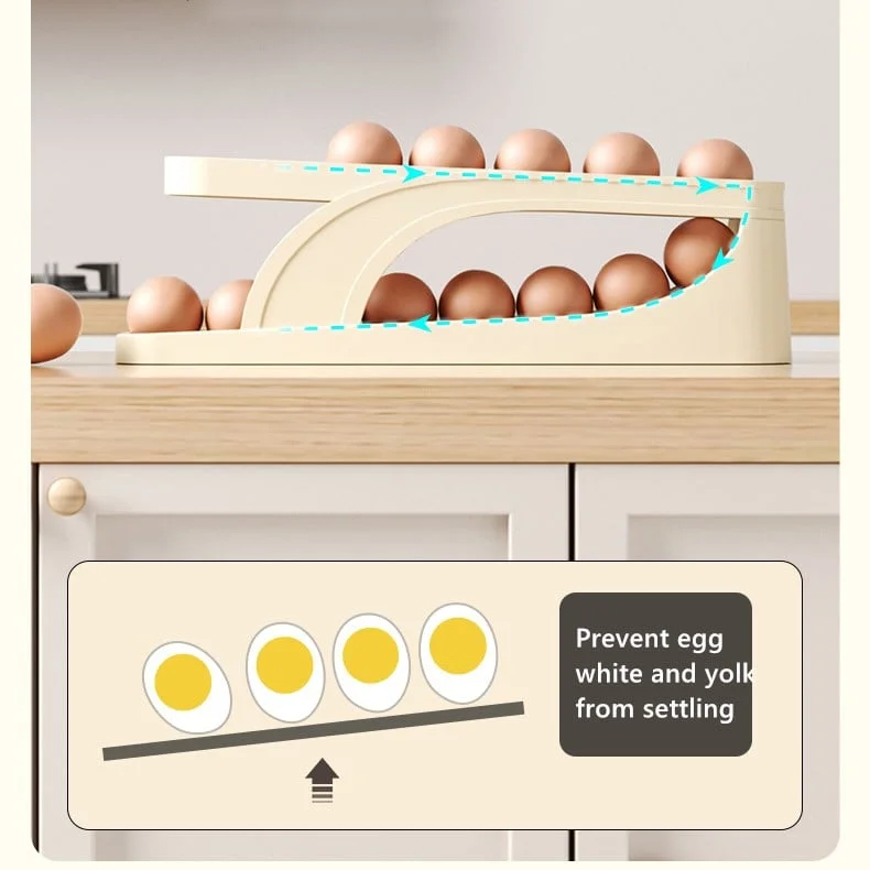 1+1 GRATIS | Egg Holder™ Organisieren Sie einfach die Eier in Ihrem Kühlschrank