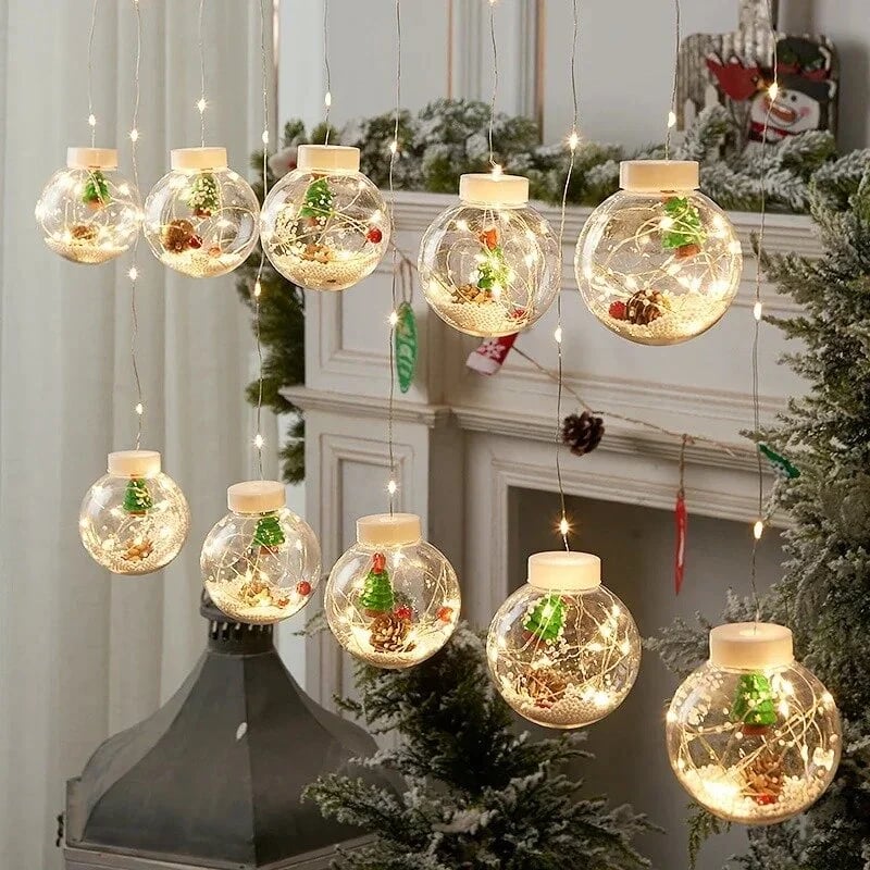 TwinkleSphere™ – Verhüllen Sie Ihr Zuhause mit warmer festlicher Magie