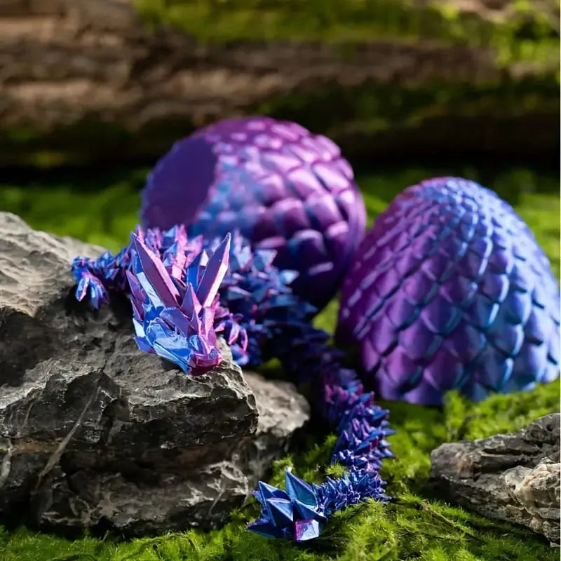 CrystalDragon™ - Dein interaktiver Drache für Spiel und Dekoration!