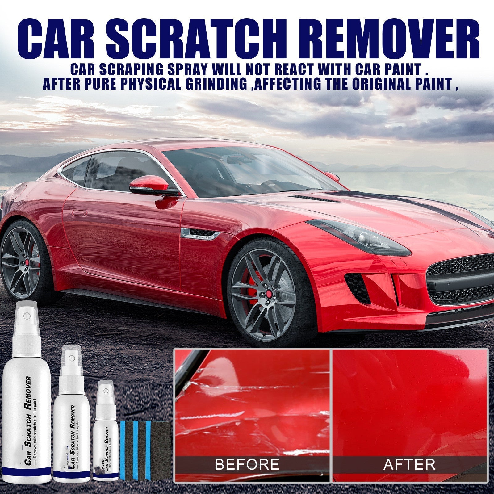 1+1 GRATIS | ClearFix™ - Universal Auto-Kratzerentferner-Spray