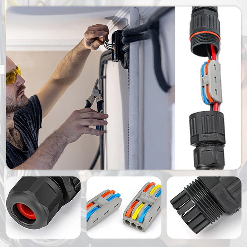 5+5 GRATIS | SealConnect™ Wasserdichte Klemmenleiste für den Außenbereich