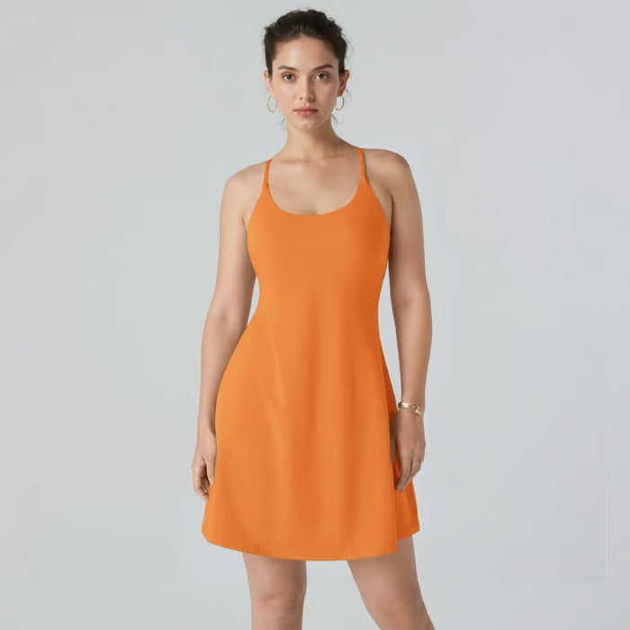 VelaFlow™ Kleid — Bewegungsfreiheit, den ganzen Tag makellos aussehen