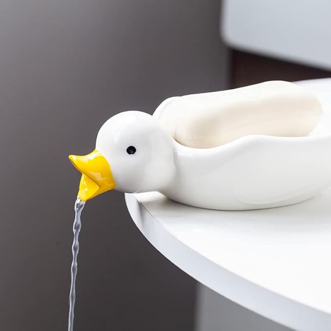 AquaQuack™ Seifenhalter — Seife doppelt so lange frisch halten mit verspieltem Charme