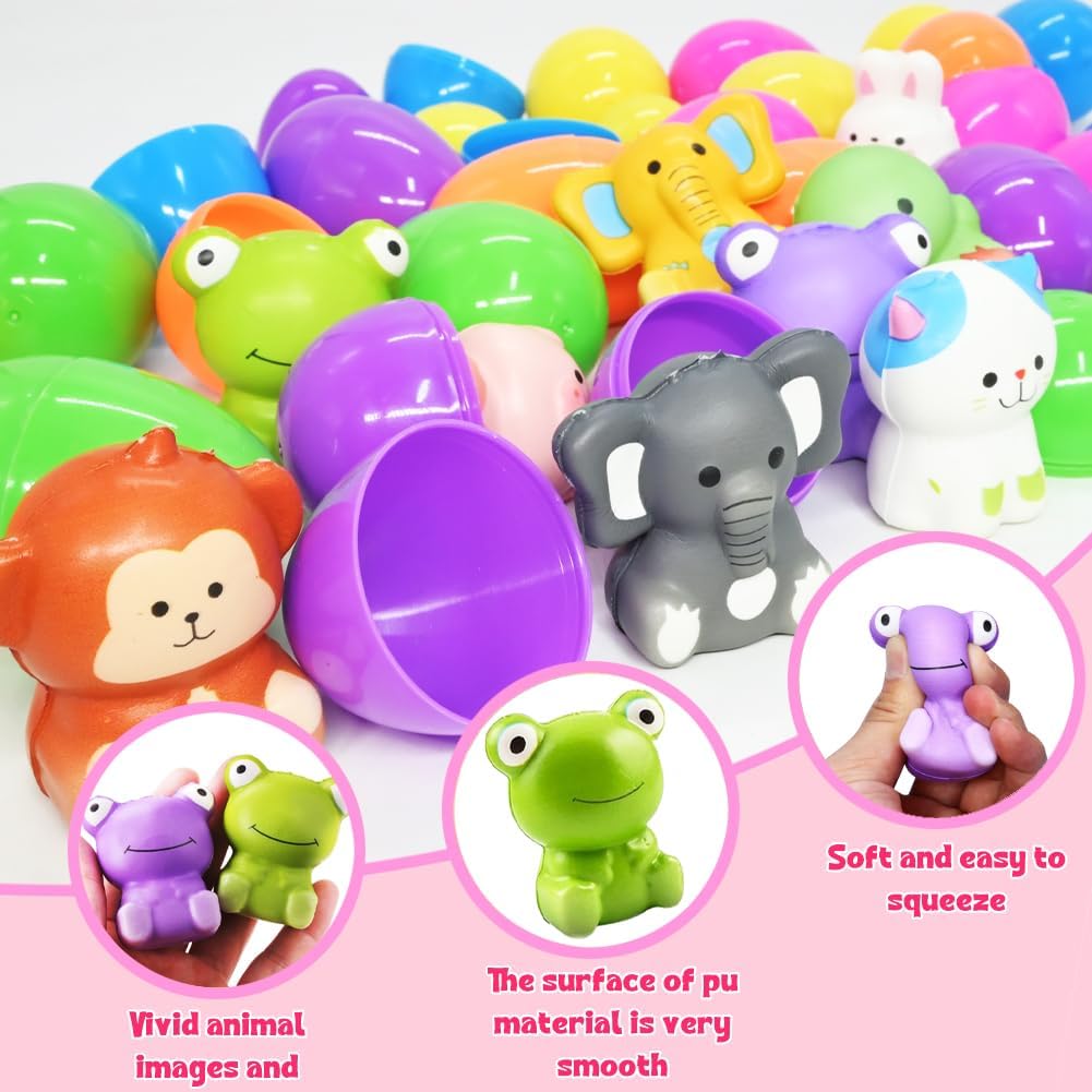 EggSquish™ - Squishy-Tierchen in bunten Überraschungseiern!