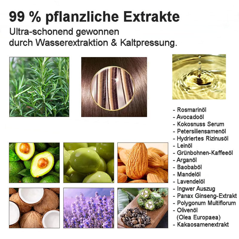1+1 GRATIS | Natural Hair Oil™ – Verwandle dünnes Haar in üppige, widerstandsfähige Stärke