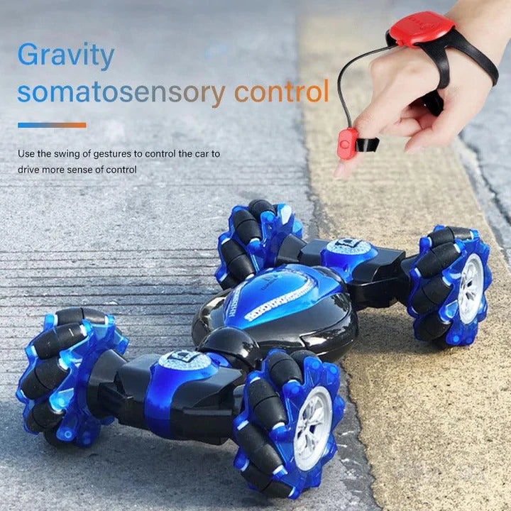 Ferngesteuertes Stunt-Auto + Gesten-Sensor™ - Kontrollieren Sie den Nervenkitzel!