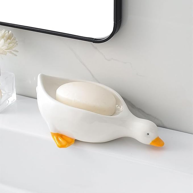 AquaQuack™ Seifenhalter — Seife doppelt so lange frisch halten mit verspieltem Charme