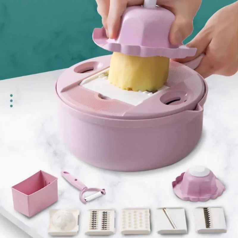 SlicePro™ — Schnelle und einfache Zubereitung mit 5 vielseitigen Schneidefunktionen