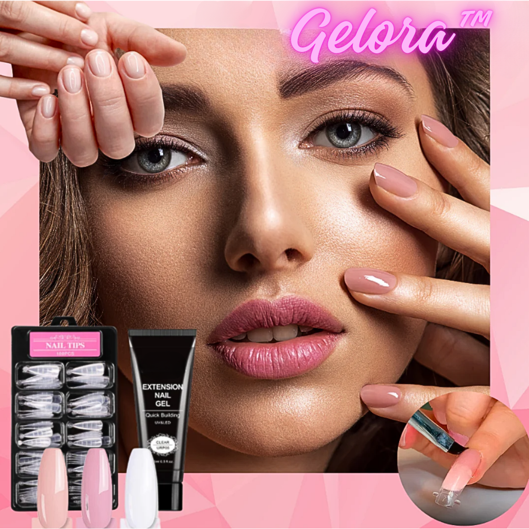 1+1 GRATIS | Gelora™ — Salonperfekte Nägel schnell, einfach und beschädigungsfrei zu Hause