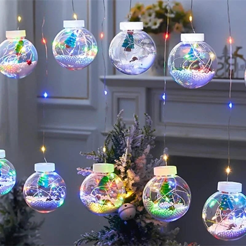 TwinkleSphere™ – Verhüllen Sie Ihr Zuhause mit warmer festlicher Magie