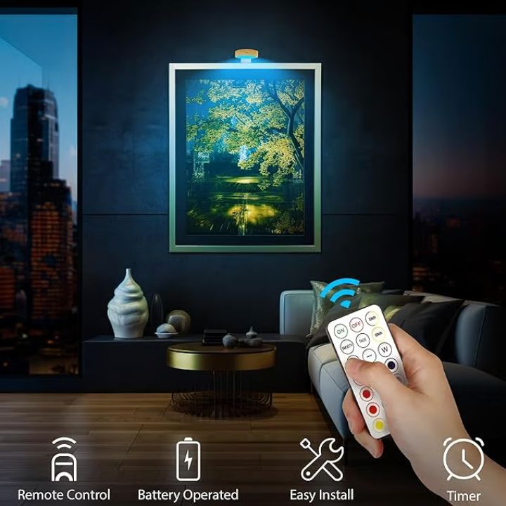 1+1 GRATIS | LumiMag™ Magnetische LED-Bilderleuchte