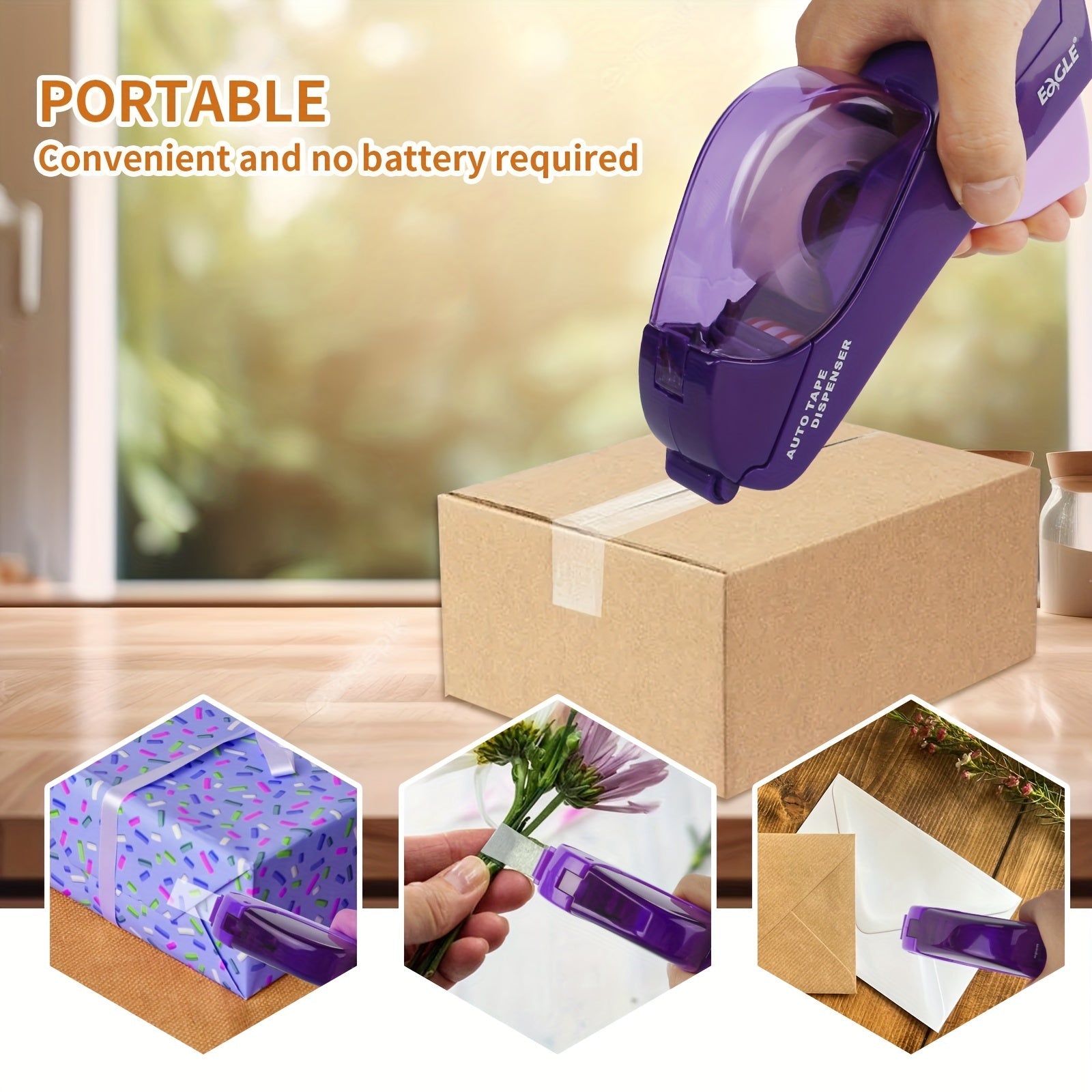 Automatischer Klebebandabroller™ - Für müheloses Verpacken!