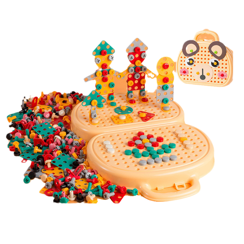 CreateBox™ - Kreatives Spielzeug für Kinder, das Fantasie und Fähigkeiten fördert