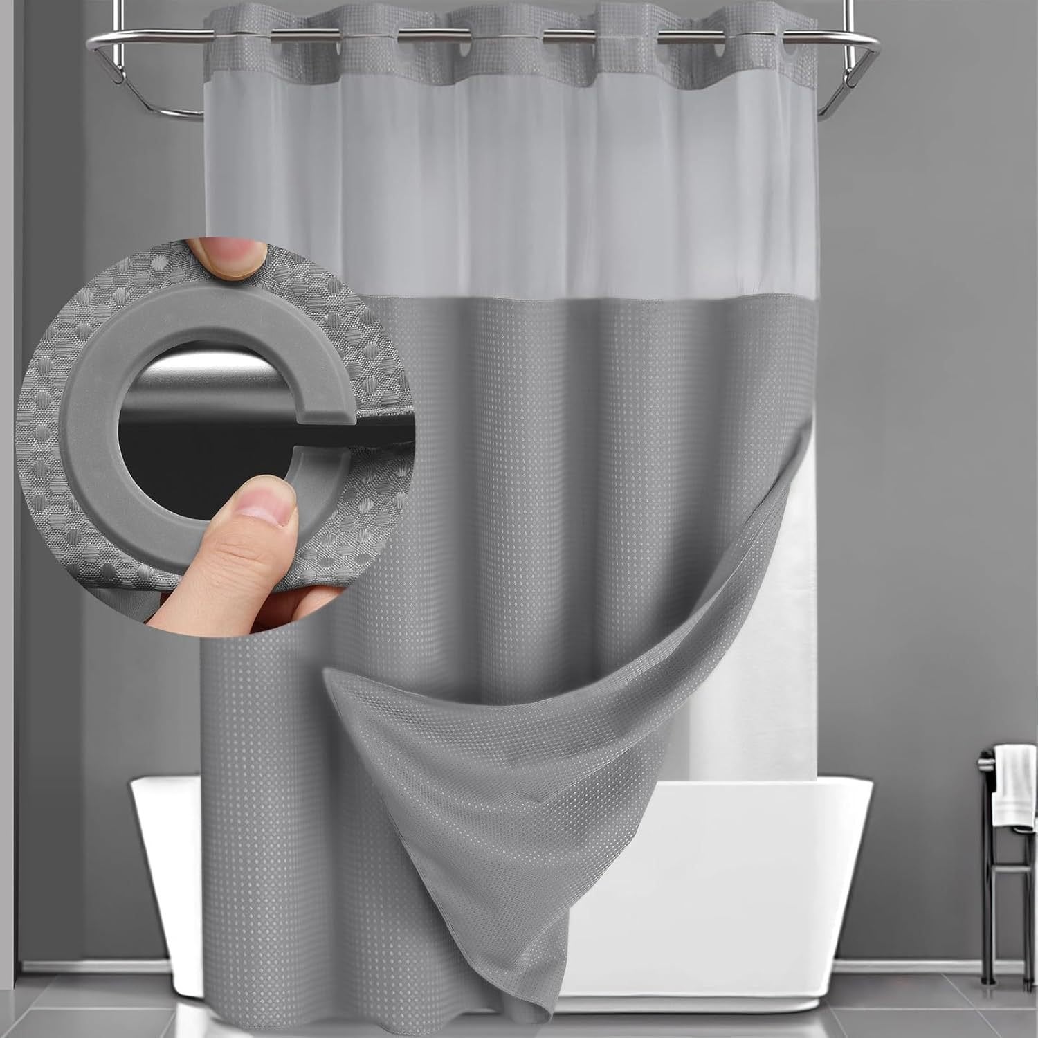 AquaShield™ — Halten Sie Ihr Badezimmer jeden Tag trocken, hell und schön