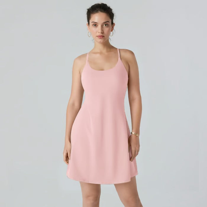 VelaFlow™ Kleid — Bewegungsfreiheit, den ganzen Tag makellos aussehen