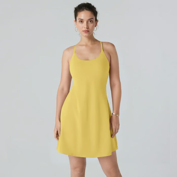 VelaFlow™ Kleid — Bewegungsfreiheit, den ganzen Tag makellos aussehen