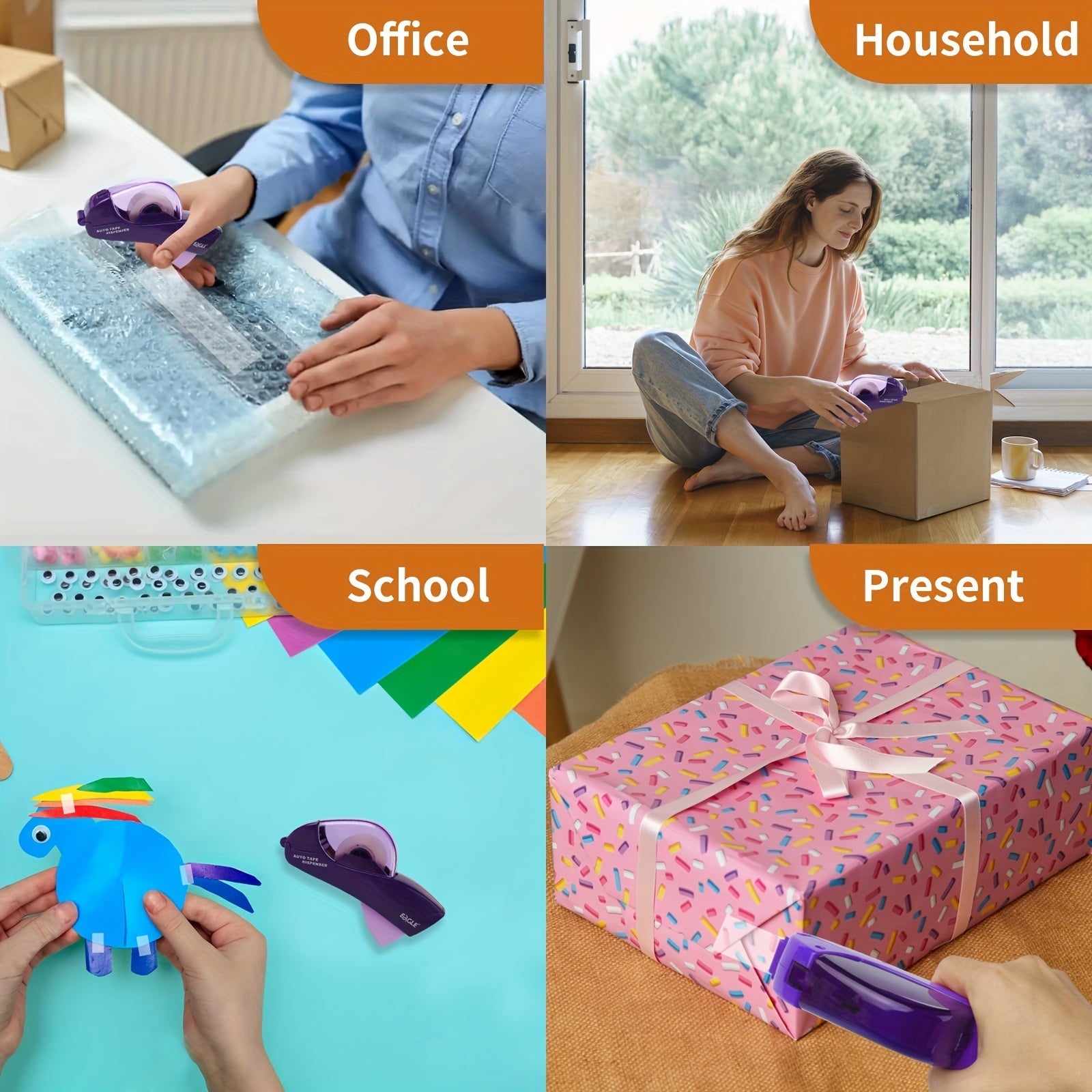 Automatischer Klebebandabroller™ - Für müheloses Verpacken!
