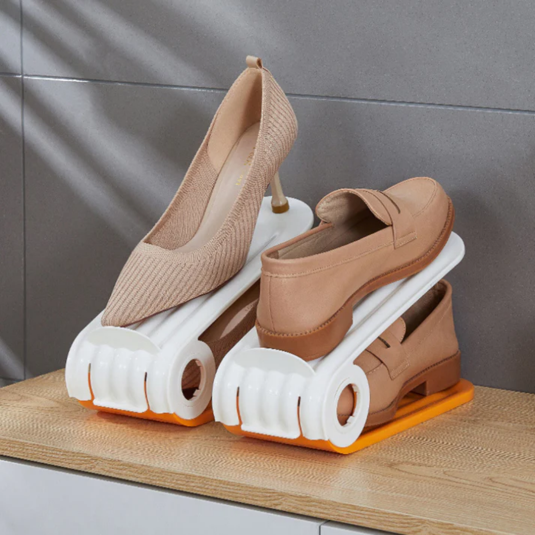 2+2 GRATIS | Stacker™ - Doppellagiges Schuhregal