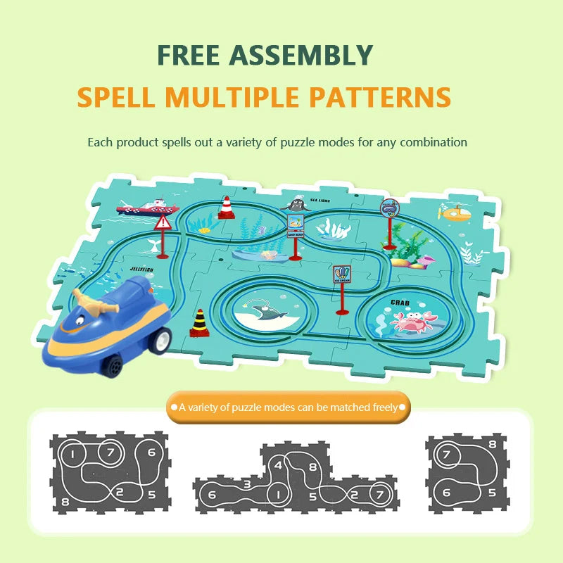 PuzzleTrack Rally™ – Fördert selbstständiges Lernen