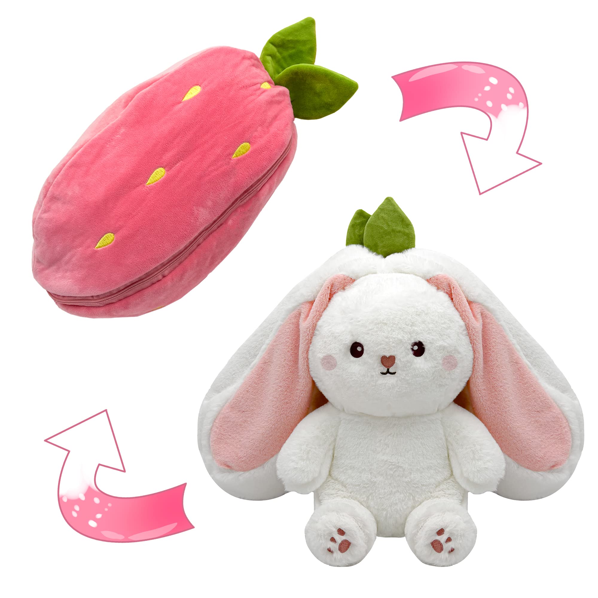 Fruchtpuppe Plüschtier™ - 2-in-1 Kuscheltier für grenzenlose Freude und Fantasie!