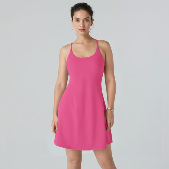 VelaFlow™ Kleid — Bewegungsfreiheit, den ganzen Tag makellos aussehen