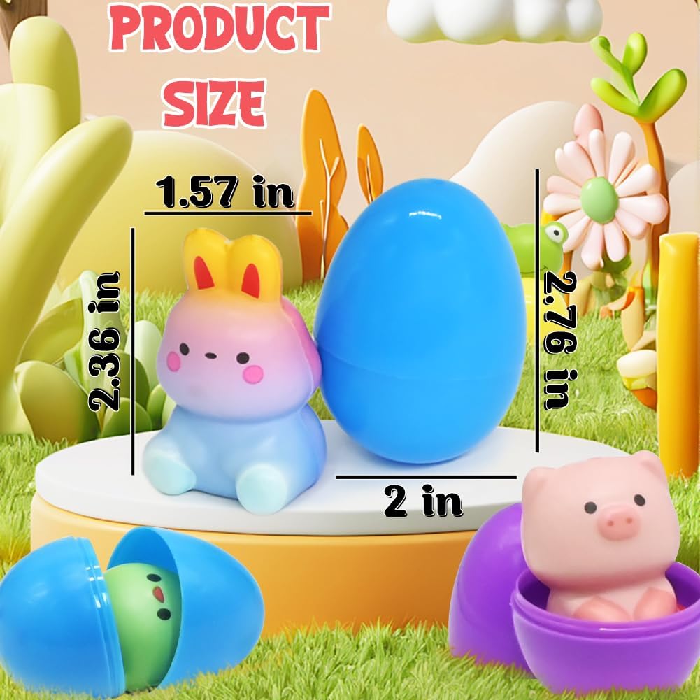 EggSquish™ - Squishy-Tierchen in bunten Überraschungseiern!