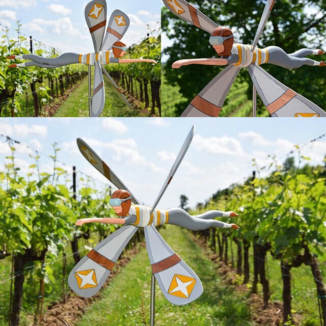 BreezeBird™ — Verwandle Deinen Garten in einen bunten Vogelfänger mit faszinierenden Wirbeln