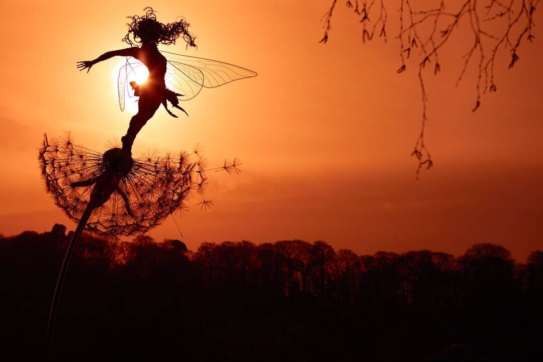 Celestara™ Feenskulptur – Schaffen Sie sofort eine harmonische Atmosphäre im Freien