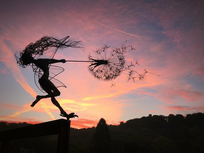 Celestara™ Feenskulptur – Schaffen Sie sofort eine harmonische Atmosphäre im Freien