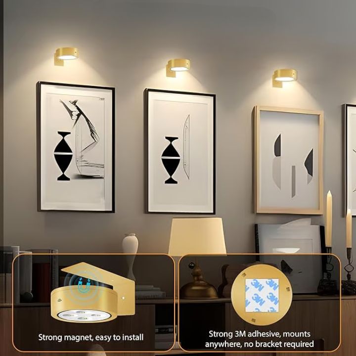 1+1 GRATIS | LumiMag™ Magnetische LED-Bilderleuchte