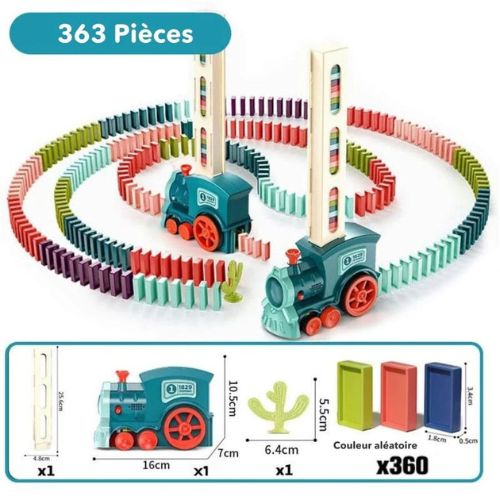 DominoTrain™ - Das interaktive Spielzeug für kreative Kinder!