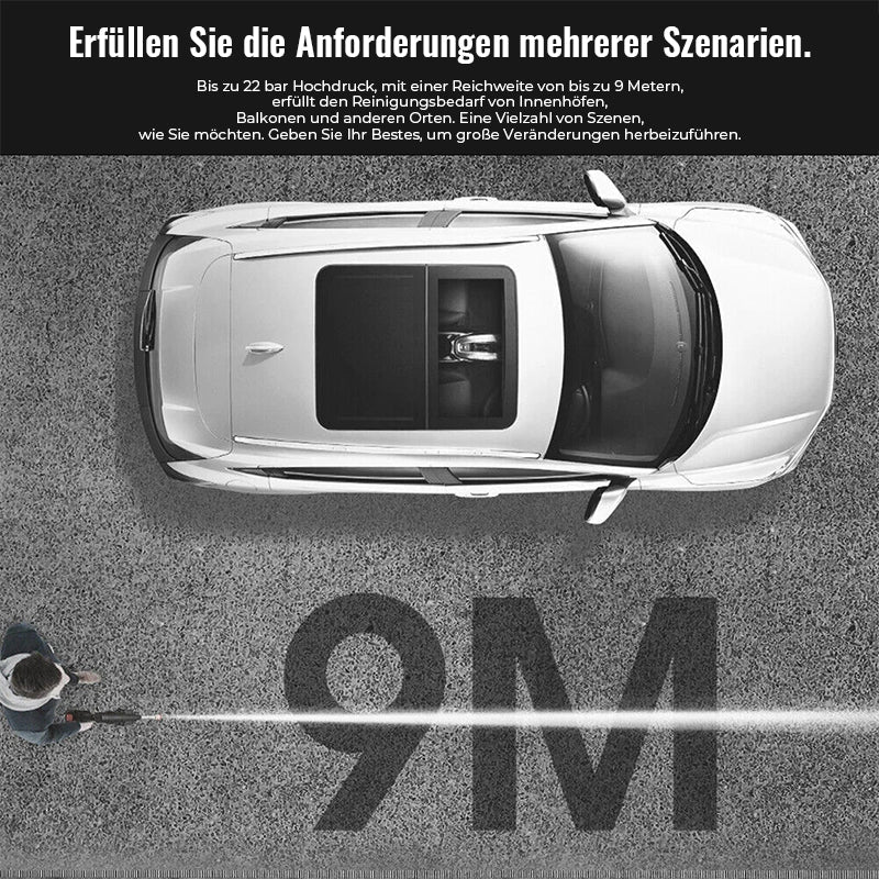 AquaJet™ - Kabellose tragbare Hochdruck-Sprühwasserpistole