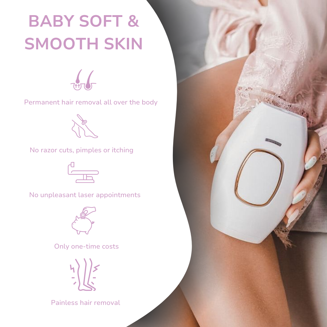 LumaSilk™ – Schmerzfreie seidige Glätte, die Ihr Selbstvertrauen jeden Tag stärkt