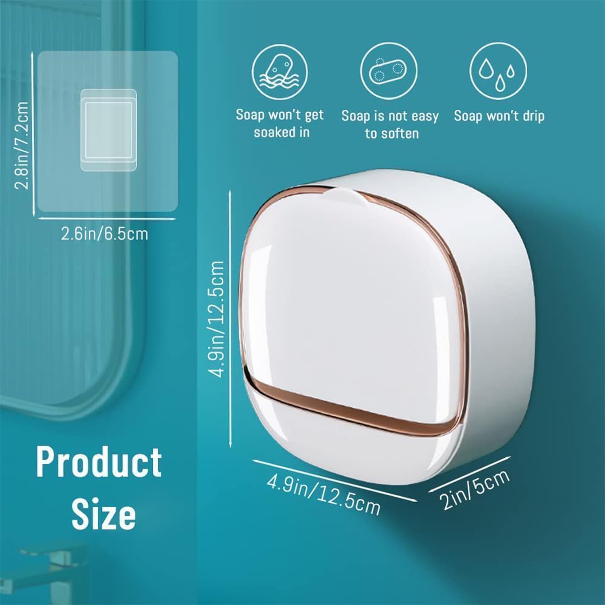 1+1 GRATIS | Wally™ Die moderne Lösung für trockene, hygienische Seife und ein stilvolles Badezimmer!