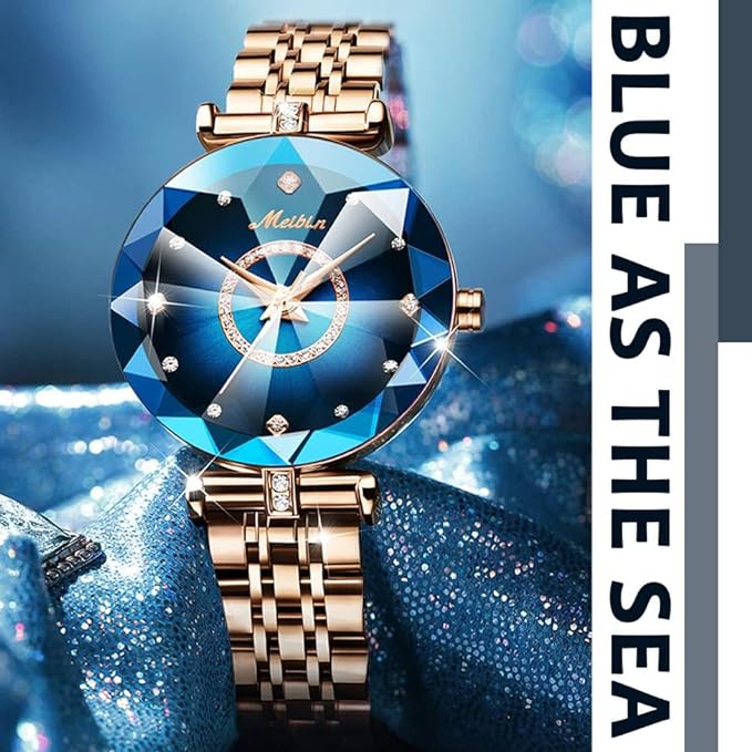 CrystalWristwatch™ - Diamant-Blumenuhr