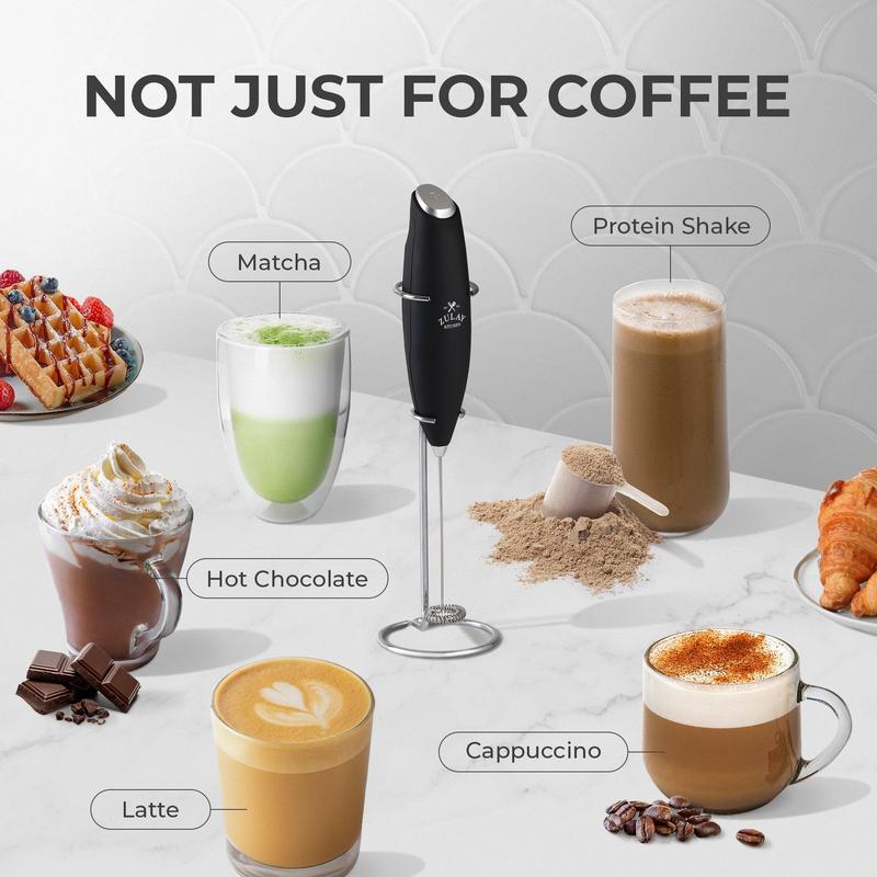 VelviWhip™ — Sofort Café-Qualitätsschaum für unwiderstehlich cremige Kaffeegenüsse aufschäumen