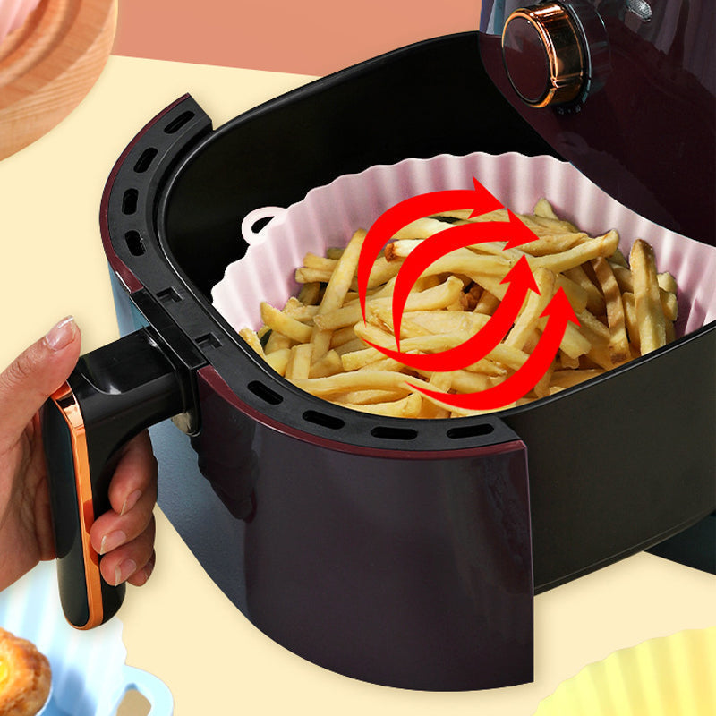 1+1 GRATIS | BakeEase™ – Silikon-Backblech für die Heißluftfritteuse