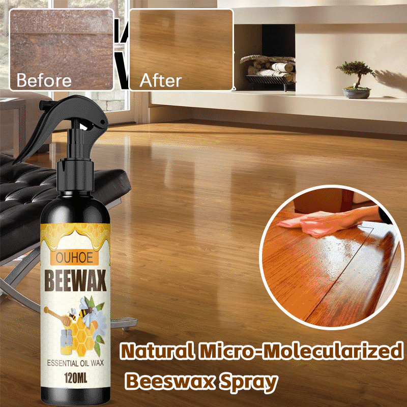 1+1 GRATIS | Beeswax™ stellt die natürliche Schönheit von Holz in Minuten wieder her