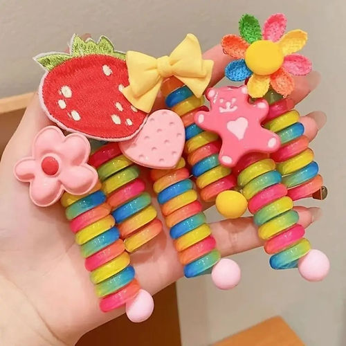 2+2 GRATIS | Twistlets™ Bunte Telefon-Draht-Haarbänder