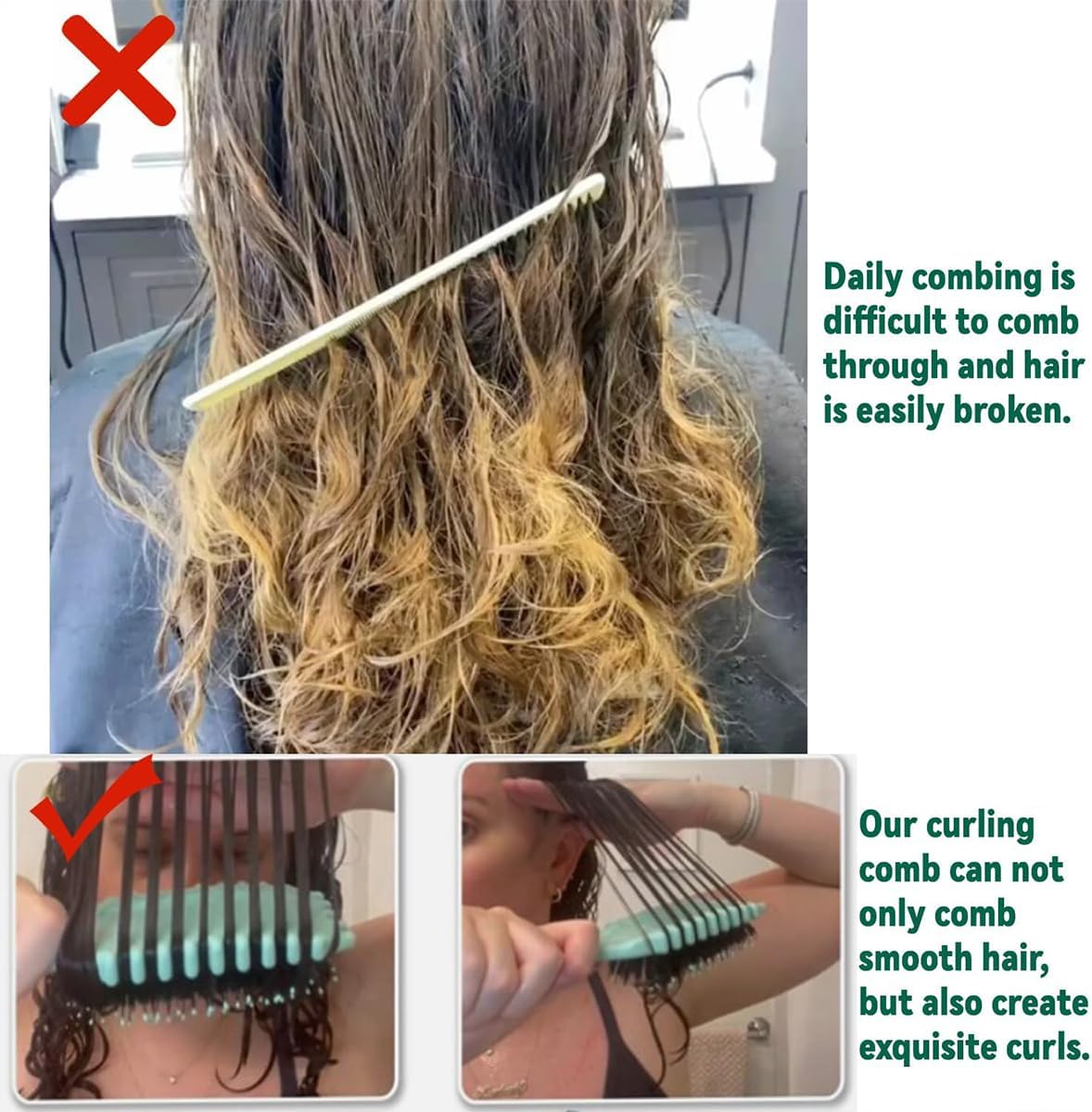 CurlCraft™ | Lockenbürste in Salon-Qualität