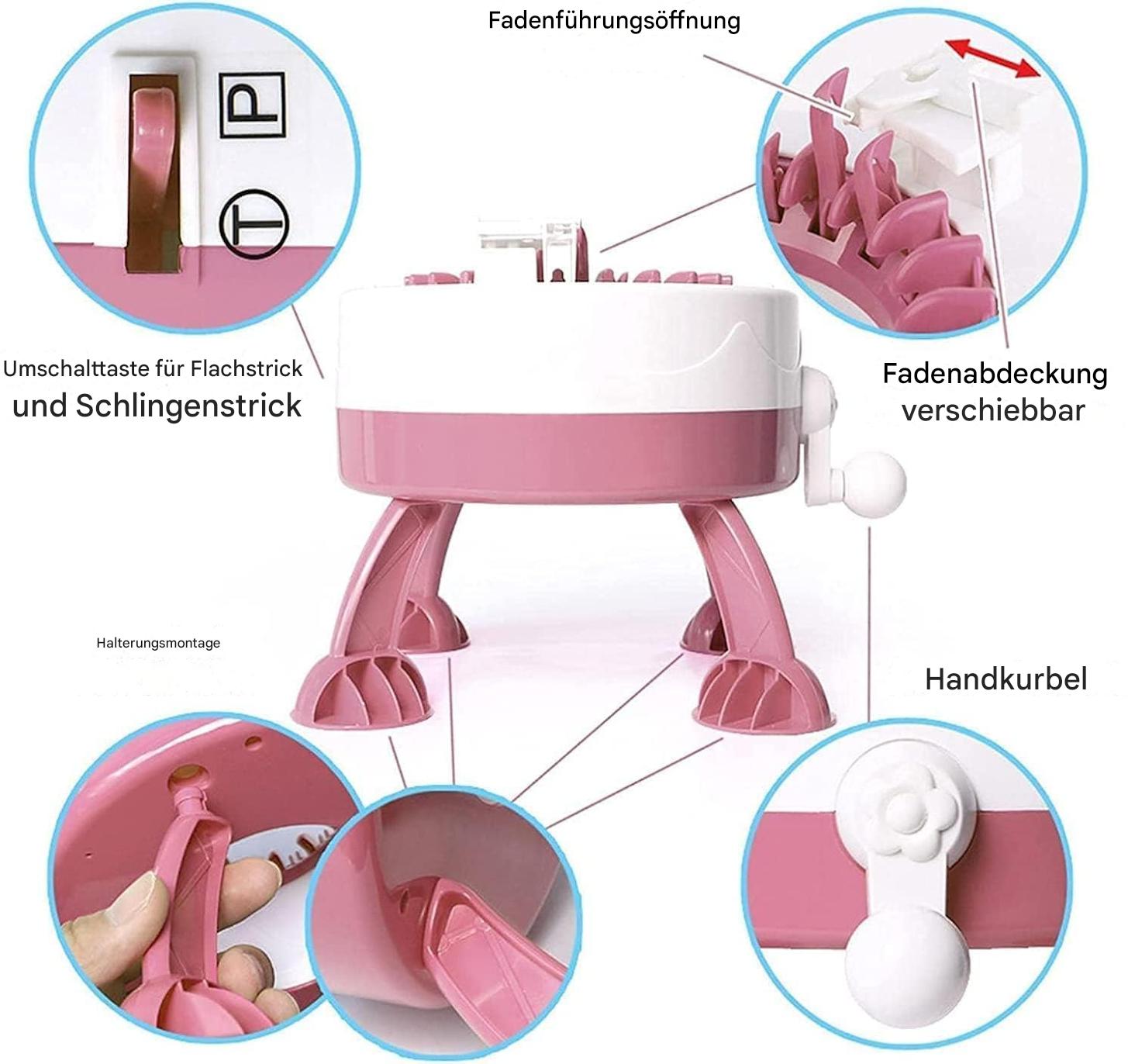 KnitStarter Kit™ – Schöne, gleichmäßige Maschen ganz einfach Stricken