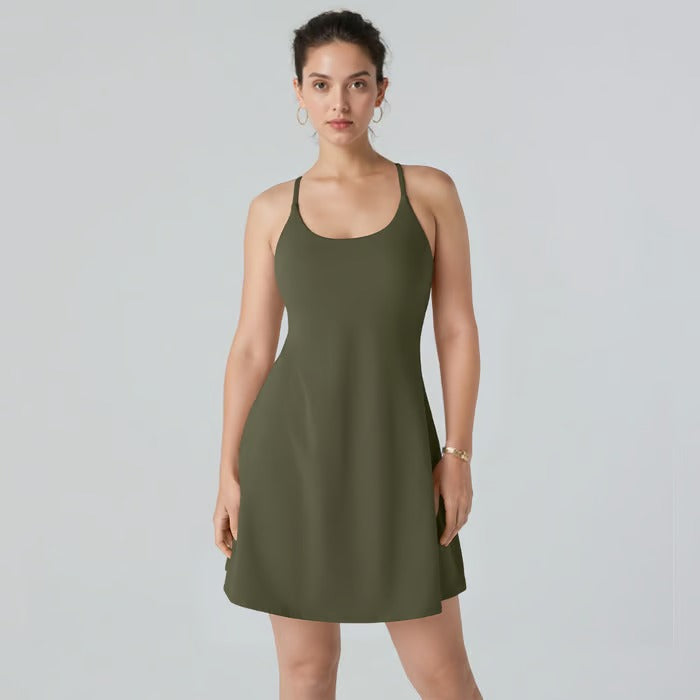 VelaFlow™ Kleid — Bewegungsfreiheit, den ganzen Tag makellos aussehen